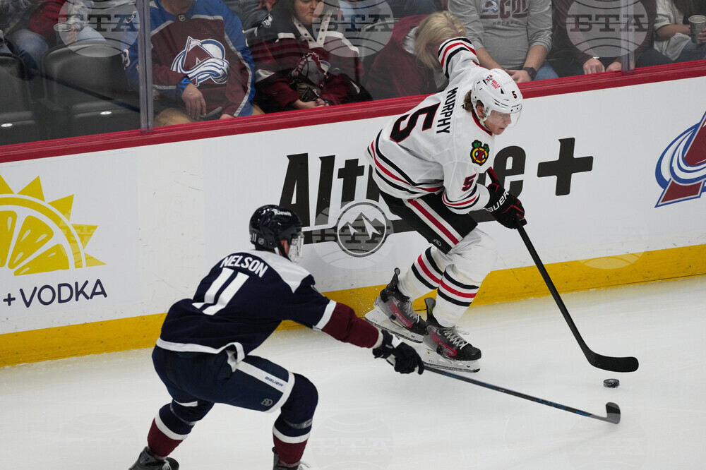 Blackhawks Avalanche Hockey