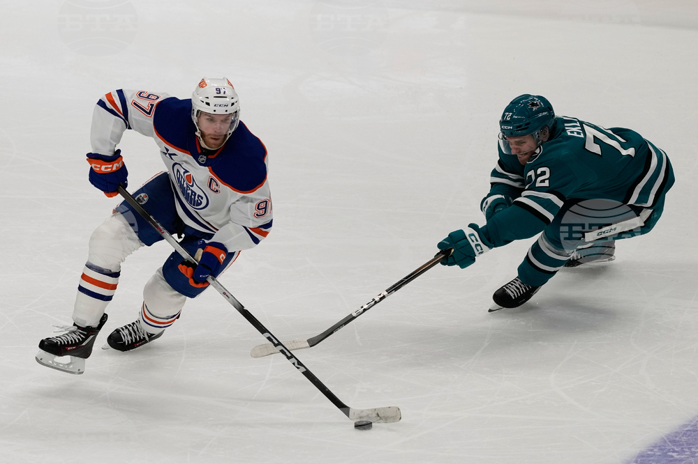 Oilers Sharks Hockey