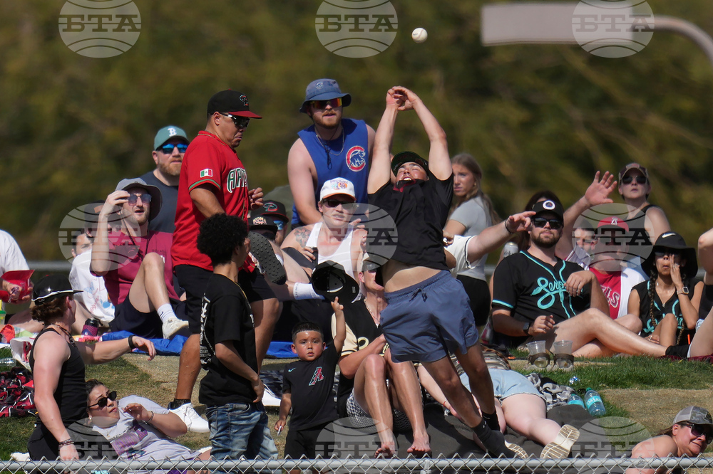 Diamondbacks Angels Spring Baseball