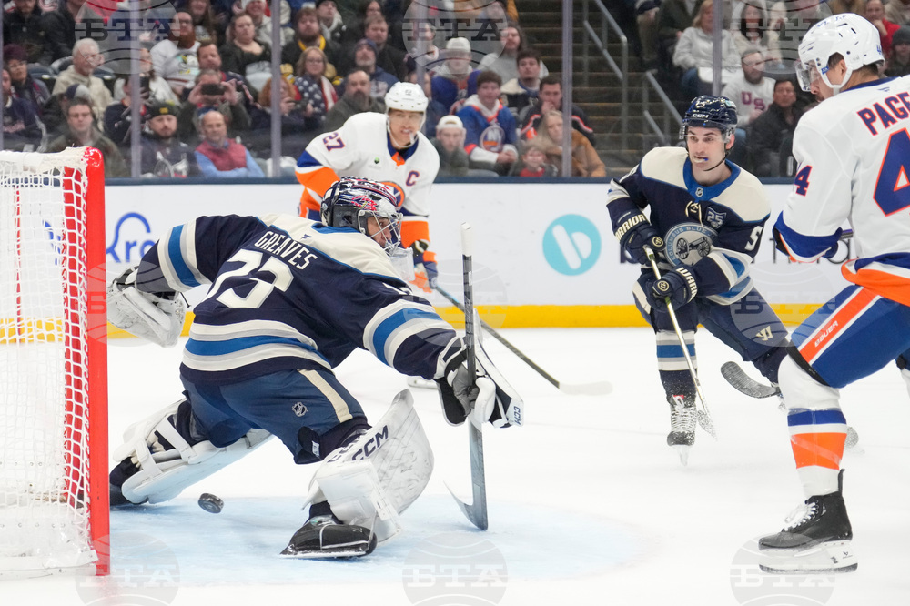 Islanders Blue Jackets Hockey