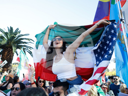 Iran US Israel Protests