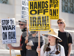 Iran US Israel Protests