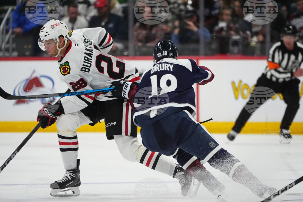 Blackhawks Avalanche Hockey