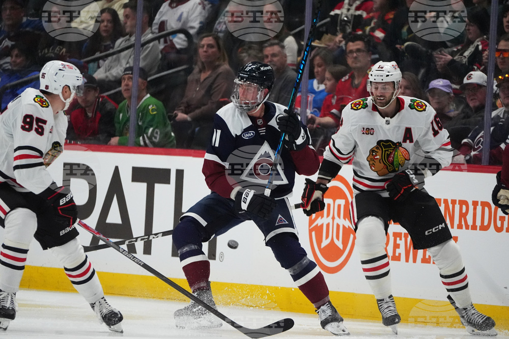 Blackhawks Avalanche Hockey