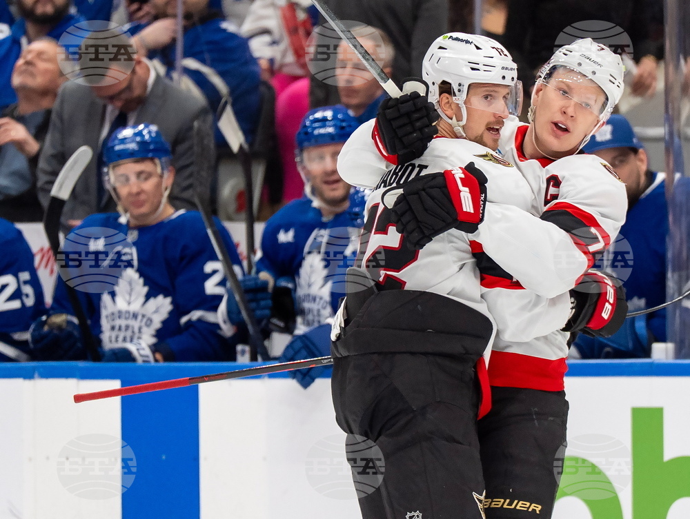 Senators Maple Leafs Hockey