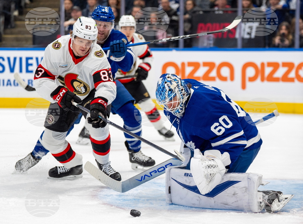 Senators Maple Leafs Hockey