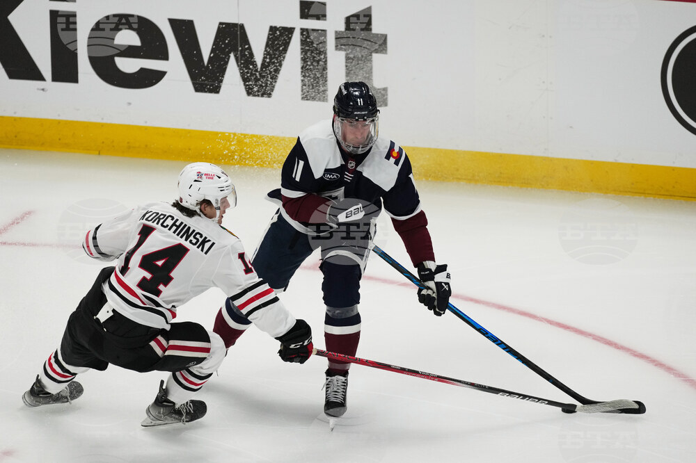 Blackhawks Avalanche Hockey