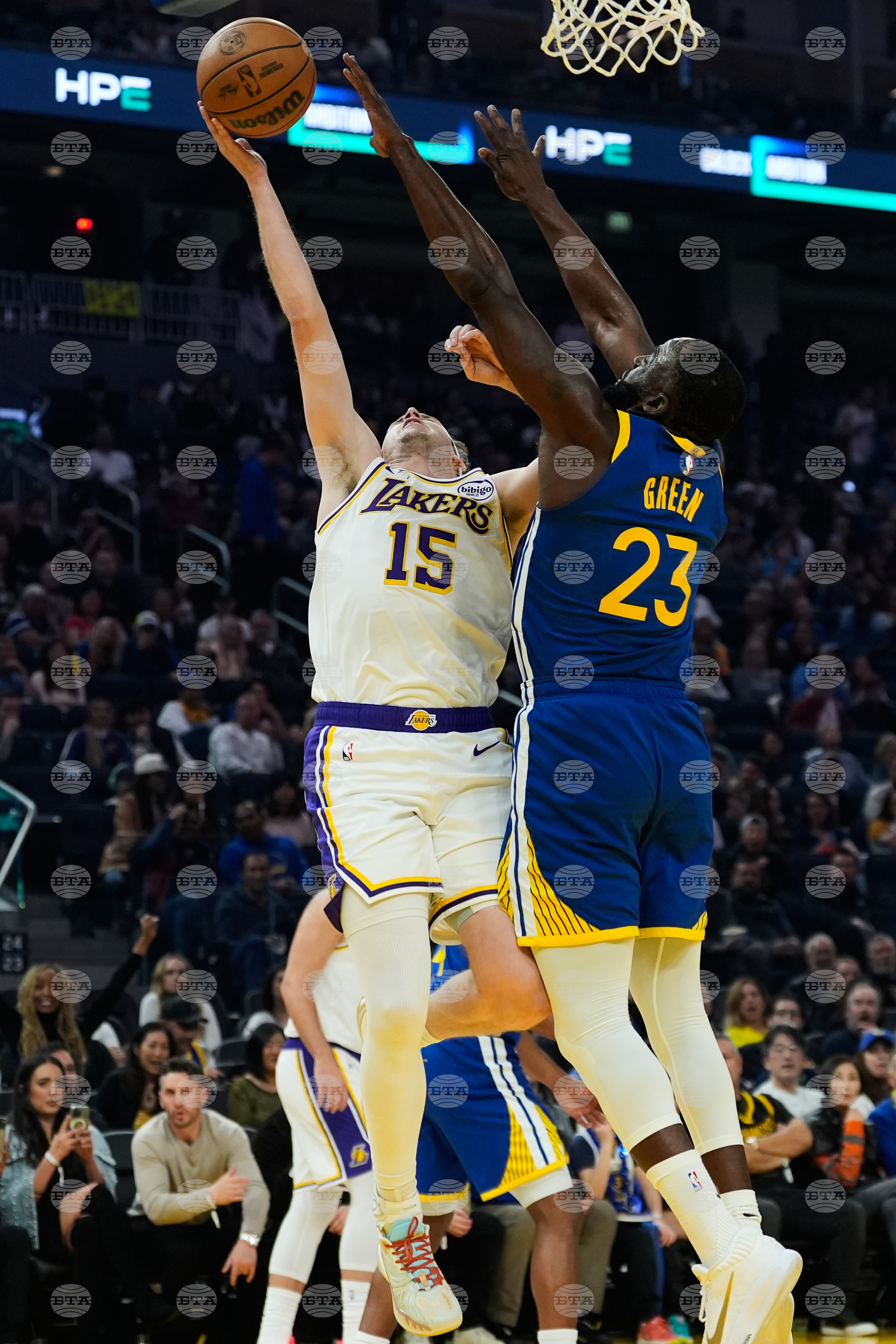 Lakers Warriors Basketball