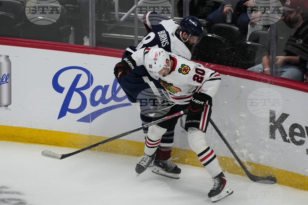 Blackhawks Avalanche Hockey