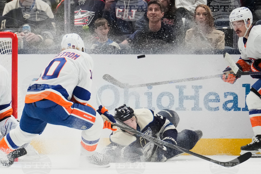 Islanders Blue Jackets Hockey