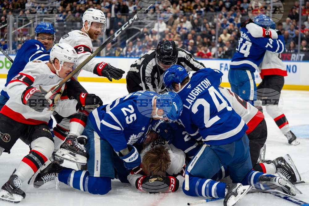 Senators Maple Leafs Hockey