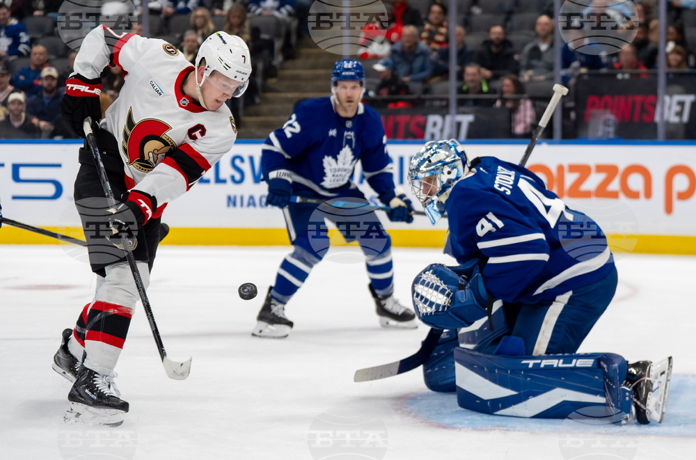Senators Maple Leafs Hockey
