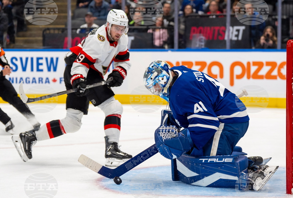 Senators Maple Leafs Hockey