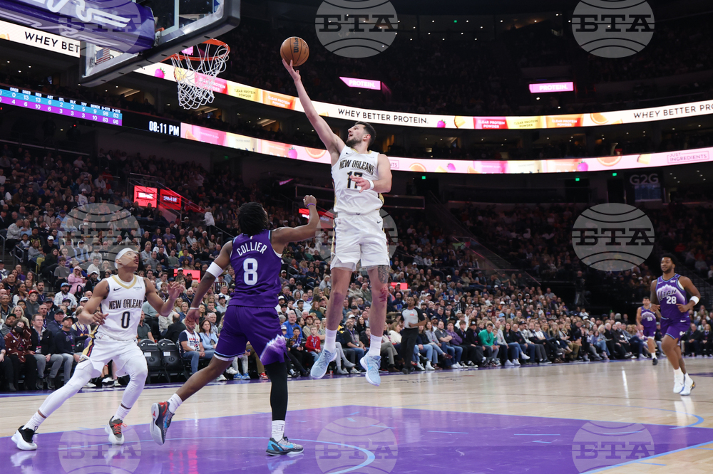 Pelicans Jazz Basketball