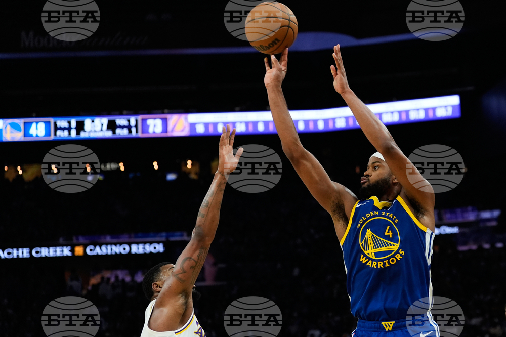 Lakers Warriors Basketball