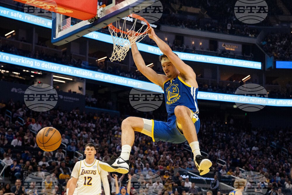 Lakers Warriors Basketball