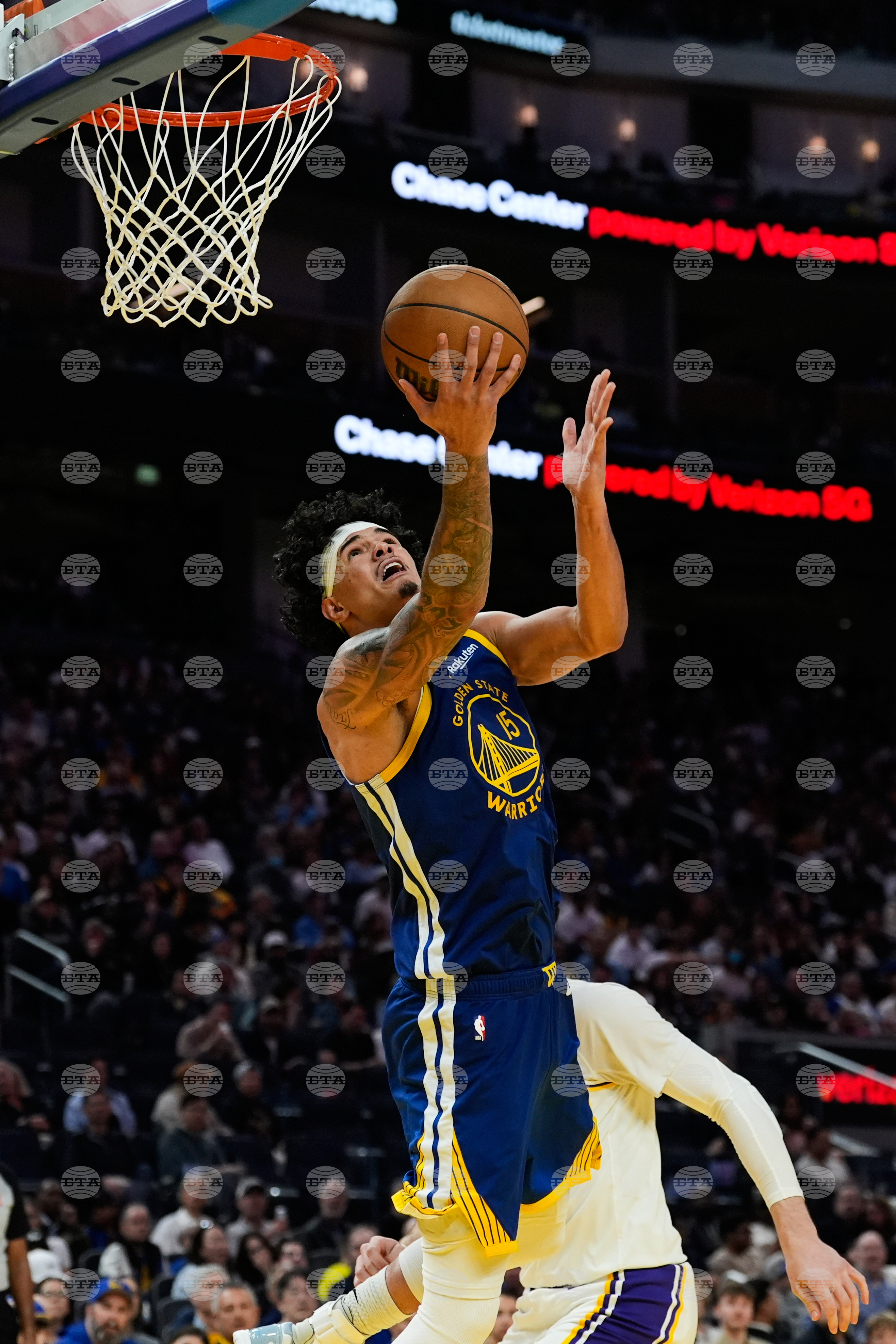 Lakers Warriors Basketball