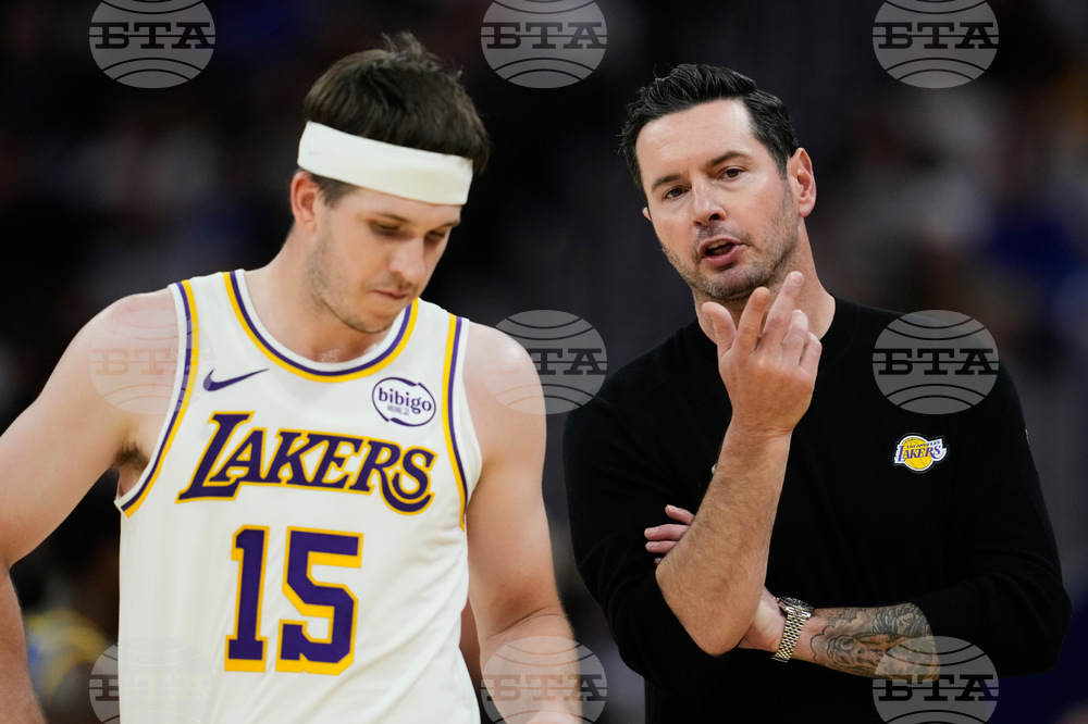 Lakers Warriors Basketball