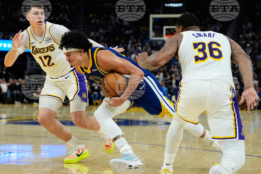 Lakers Warriors Basketball