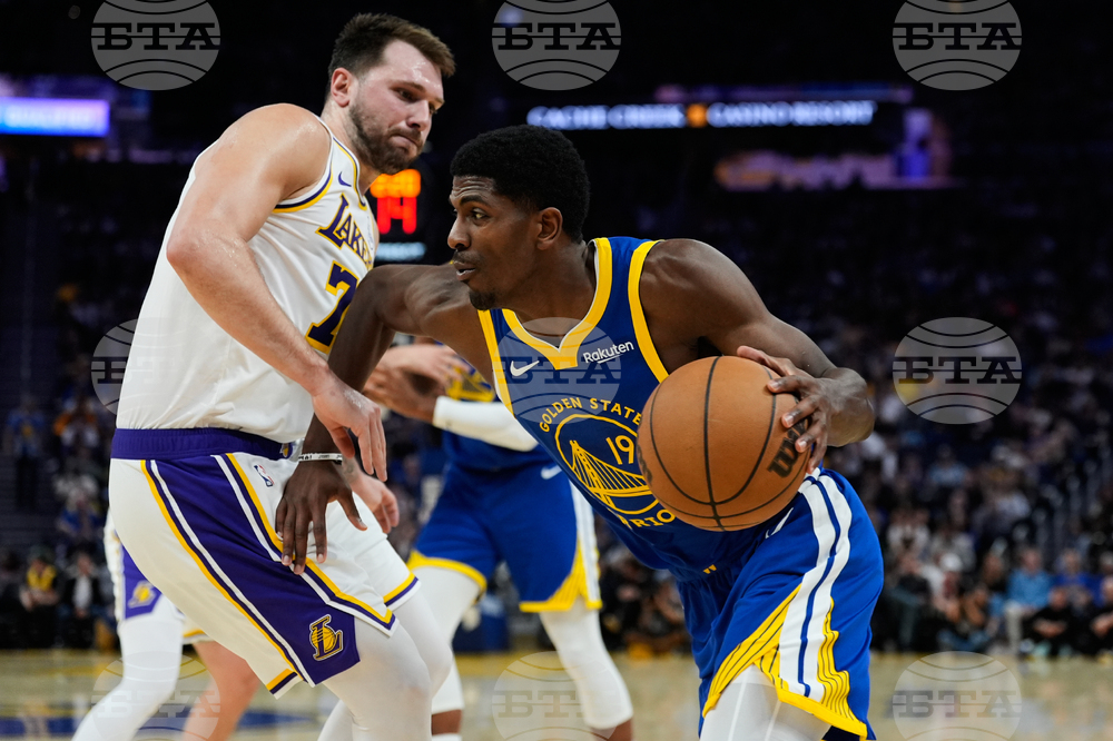 Lakers Warriors Basketball