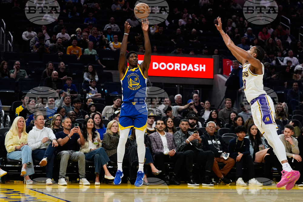 Lakers Warriors Basketball