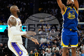 Lakers Warriors Basketball