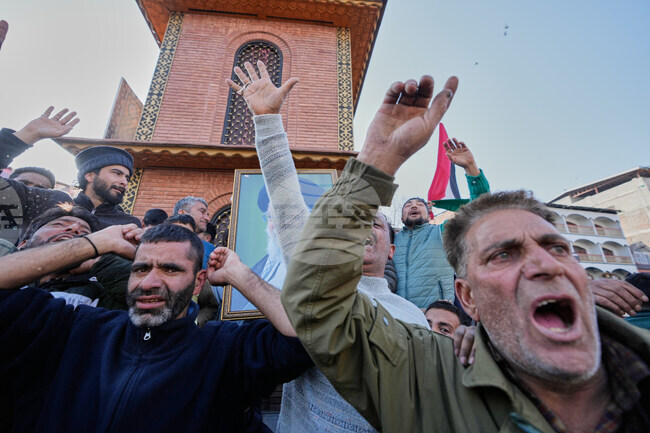 India US Israel Iran Protest