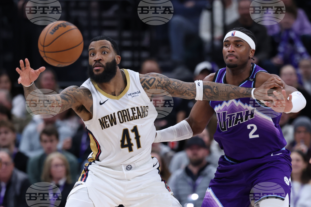 Pelicans Jazz Basketball