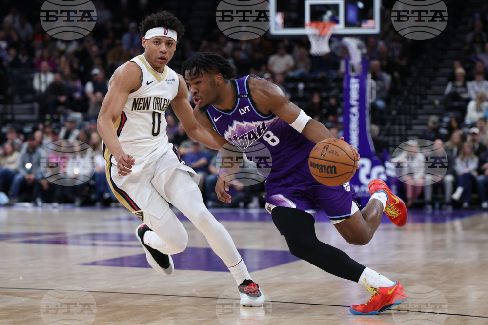 Pelicans Jazz Basketball