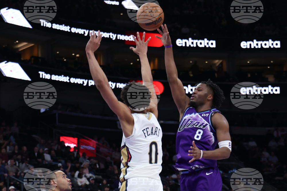 Pelicans Jazz Basketball