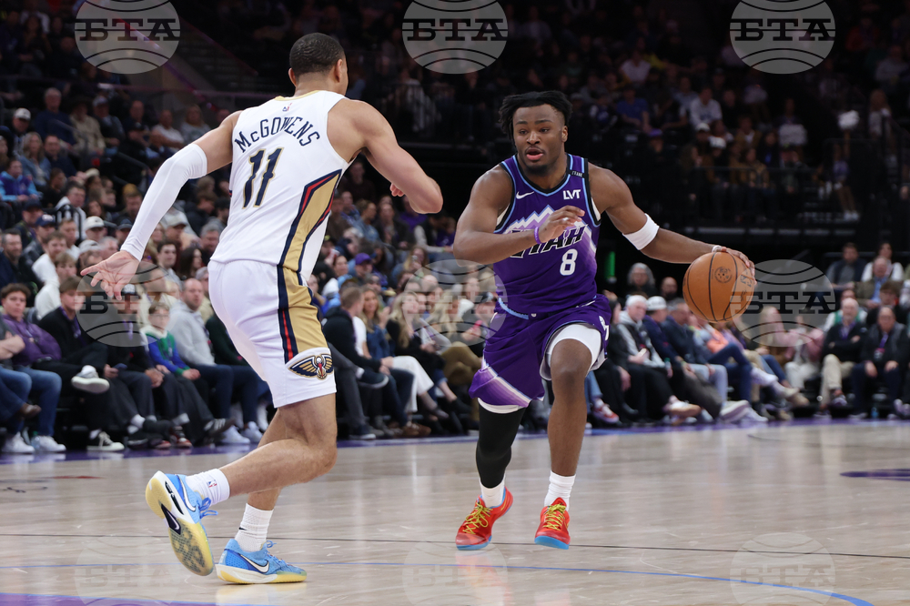 Pelicans Jazz Basketball