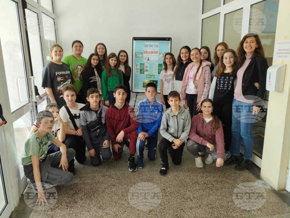 Ученици от СУ „Николай Катранов“ в Свищов спечелиха първи места в международен проект за екология