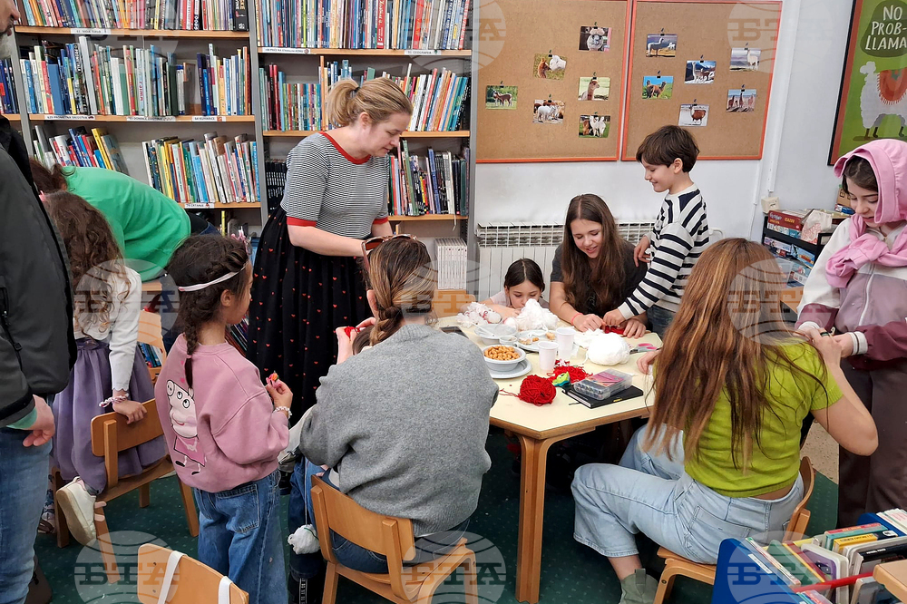 Хърватия - Загреб - Българско неделно училище „Иван Вазов“ - работилница за мартеници