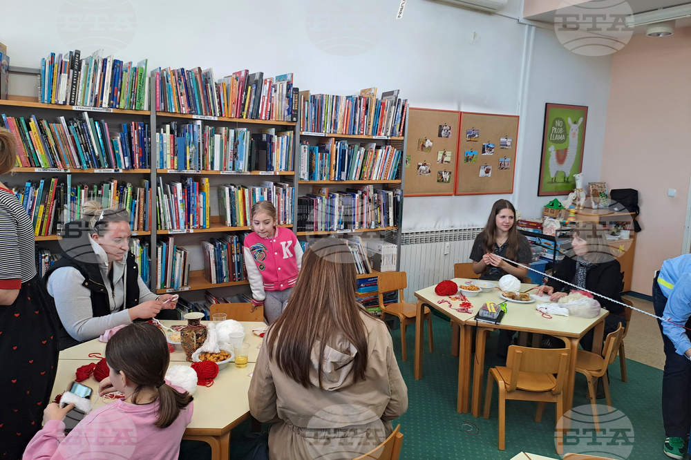 Хърватия - Загреб - Българско неделно училище „Иван Вазов“ - работилница за мартеници