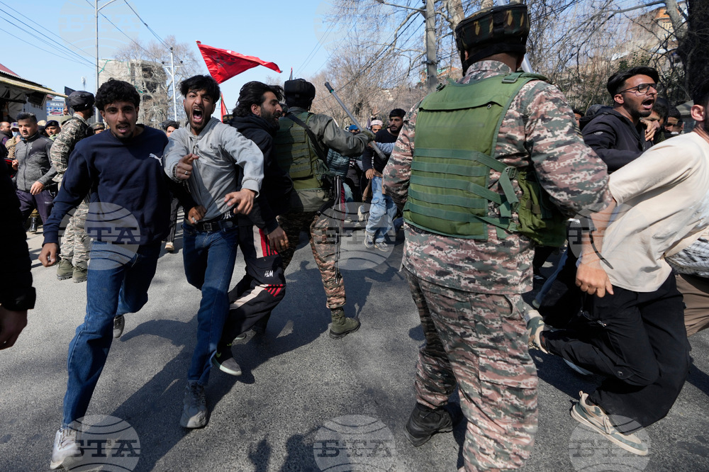 APTOPIX India US Israel Iran Protest