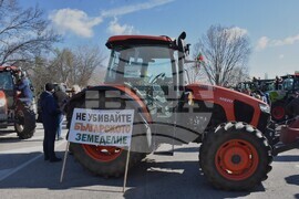 Видин - земеделски производители - протест - блокиране на Е-79
