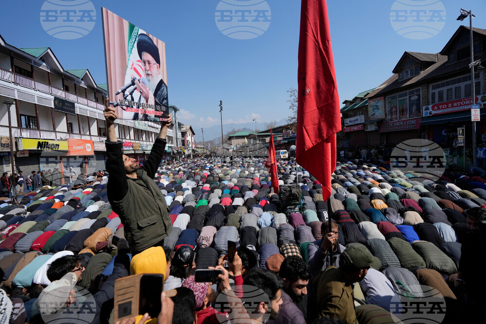 APTOPIX India US Israel Iran Protest