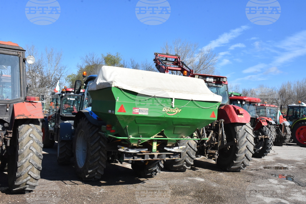 Видин - земеделски производители - протест - блокиране на Е-79