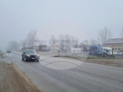 Търговище - мъгла - видимост