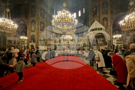 Патриарх Даниил - катедрала „Св. Александър Невски“ - богослужение