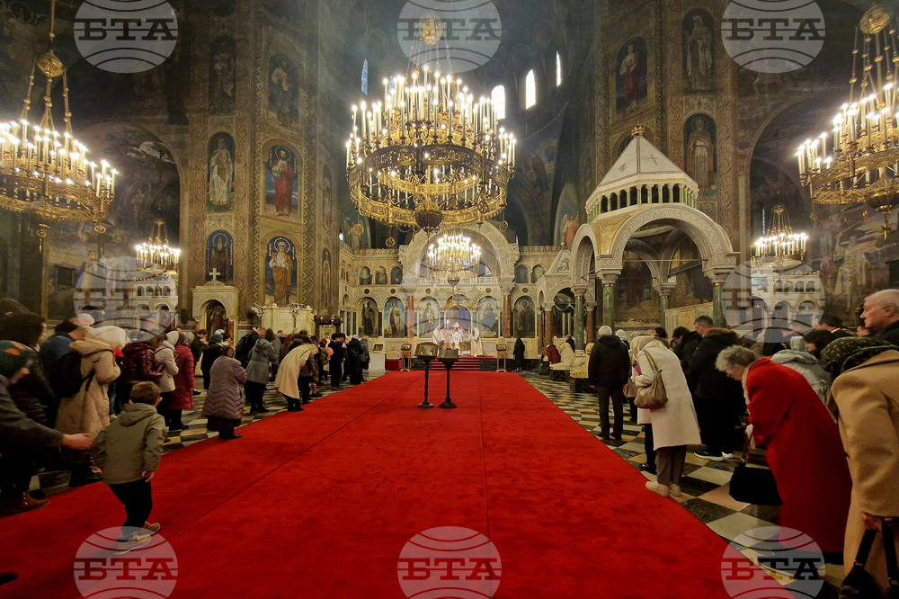 Патриарх Даниил - катедрала „Св. Александър Невски“ - богослужение