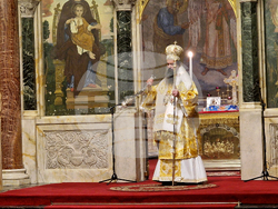 Патриарх Даниил - катедрала „Св. Александър Невски“ - богослужение