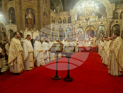 Патриарх Даниил - катедрала „Св. Александър Невски“ - богослужение