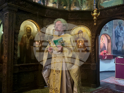 Търговище - неделна служба - храм „Св. Йоан Рилски“