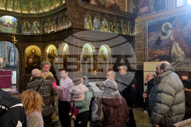 Търговище - неделна служба - храм „Св. Йоан Рилски“