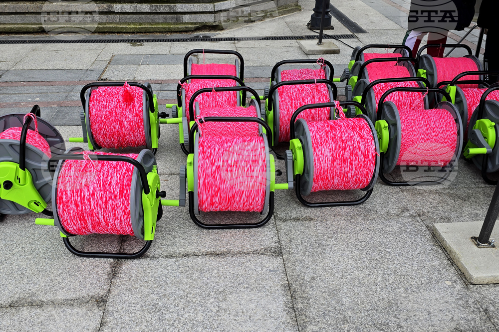 Видин - най-дълга мартеница - опит за рекорд