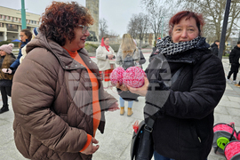 Видин - най-дълга мартеница - опит за рекорд