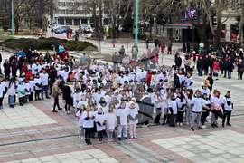 Видин - най-дълга мартеница - опит за рекорд