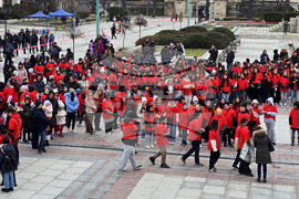 Видин - най-дълга мартеница - опит за рекорд