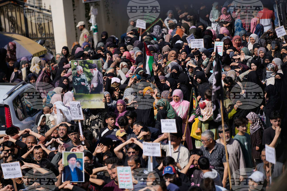 India US Israel Iran Protest